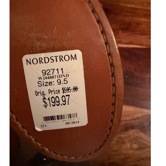 RAG & BONE New York Moto suede leather brown BOOTS 9.5 EUC - Picture 5 of 7